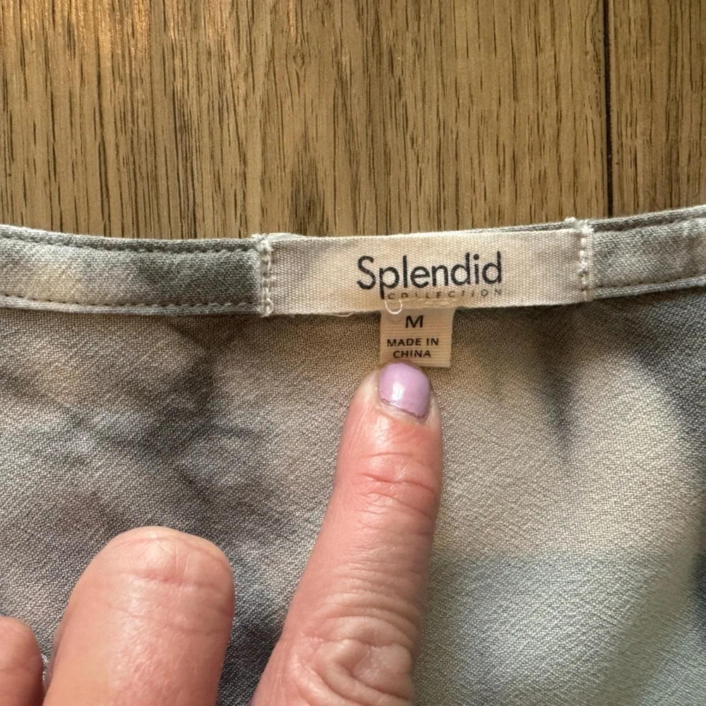 Splendid Tie Dye Blouse Size M